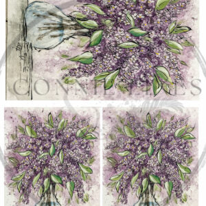 Lilac You More | Connies Rice Paper | A4