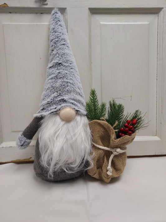 Gnome Holding A Bag