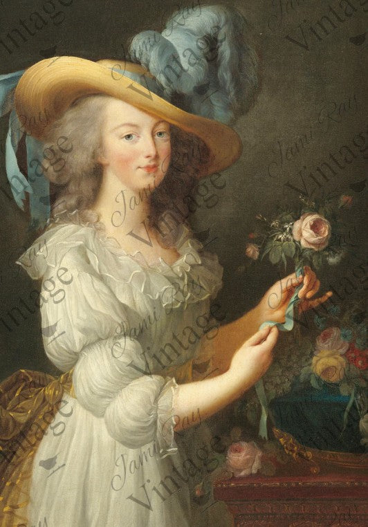 Marie Antoinette | JRV Rice Paper | A4