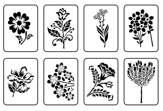 Mini Floral Pack | JRV Stencils