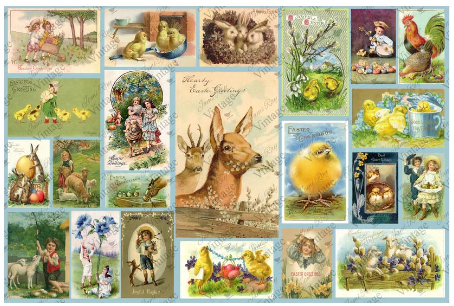 Vintage Easter Cards | JRV Paper