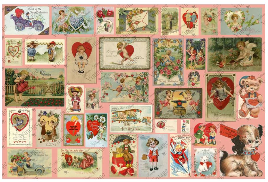 Vintage Valentine | JRV Paper